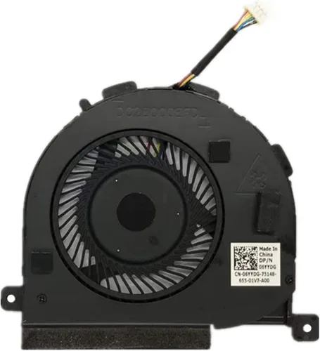 Vista 2 de Ventilador de refrigeración de CPU de gráficos integrados compatibles para DELL Latitude E5450 Series 06YYDG DC28000DFDL KDB0705HC A04 DC5V 0.5A