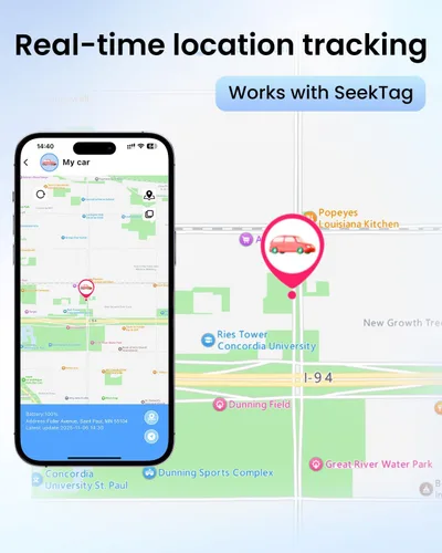 Vista 4 de Dispositivo Rastreador GPS para Automóviles y Vehículos: Mini Rastreadores Magnéticos Ocultos sin Suscripción para Rastrear Niños, Ancianos