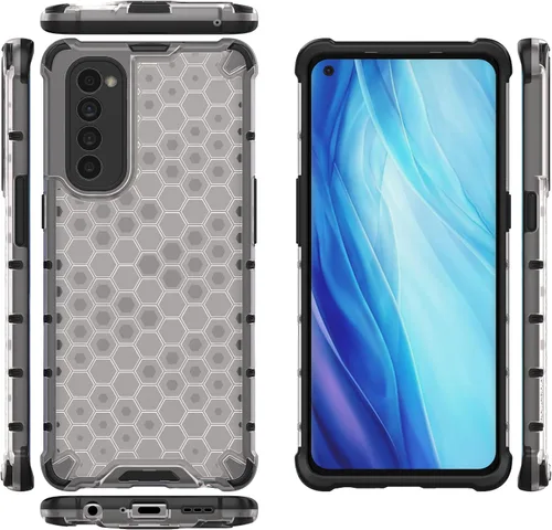 Vista 22 de Funda para Oppo Reno3 Pro 4G, funda para Oppo Reno3 Pro 4G, color negro