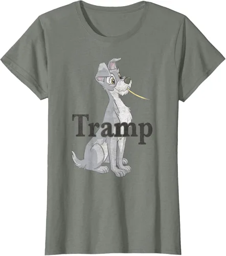 Vista 8 de Disney Lady and The Tramp Spaghetti Tramp - Camiseta para parejas