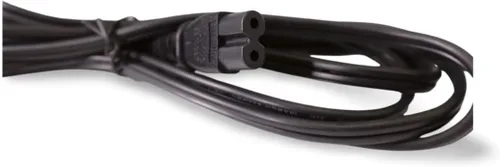 Vista 2 de Cable de alimentación de impresora de 2 clavijas, figura 8, compatible con Canon PIXMA y más