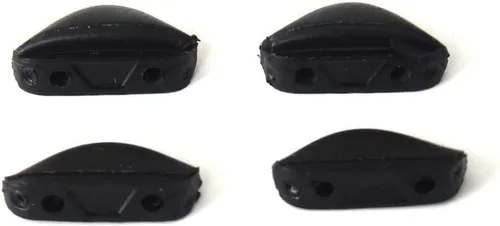 Vista 6 de GALAXYLENSE Almohadillas de nariz y orejeras para Oakley Crosslink negro OX8118 OX8027 OX8029 OX8030 OX8031 OX8033 OX3149 OX3128