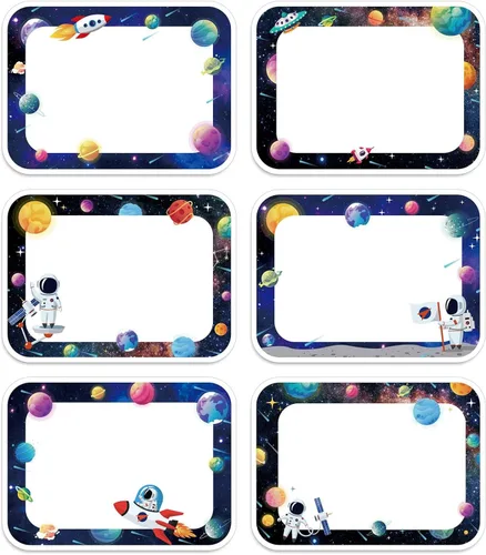 Vista 9 de JarThenaAMCS 180 etiquetas autoadhesivas con estampado de animales, placas de identificación de hojas tropicales de safari africano, calcomanías