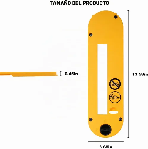 Vista 2 de DWE7402DI Placa de garganta Dado para DeWalt DWE7491RS DWE7491