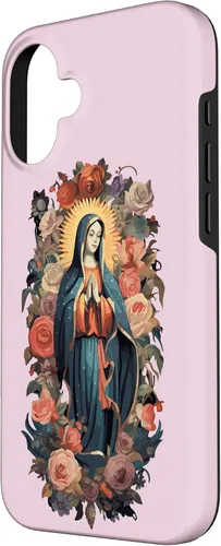 Vista 2 de Funda para iPhone 16 Nuestra Señora de Guadalupe Virgen María Virgen De Guadalupe