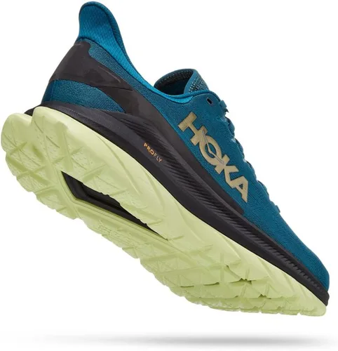 Vista 3 de HOKA ONE ONE Mach 4 - Zapatos para hombre, Azul CoralNegro