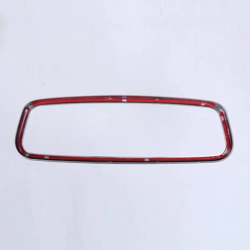Vista 7 de YIWANG Marco de espejo retrovisor interior cromado ABS para Mercedes Benz CLA GLA A B Clase W176 W246