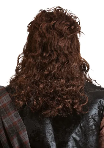 Vista 2 de Peluca William Wallace Braveheart Multicolor