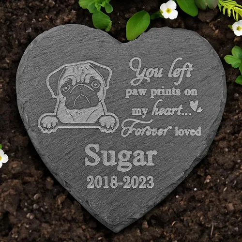 Vista 29 de Piedra conmemorativa de Golden Retriever, estatua de Golden Retriever, placa conmemorativa de Golden Retriever, regalos conmemorativos de Golden