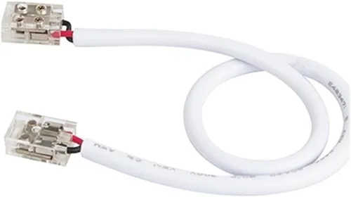 Vista 11 de WAC Lighting T24-BS-PM-CL, Basics & Gemini - Conector I de alimentación a cinta de 24 V CC (paquete de 10)