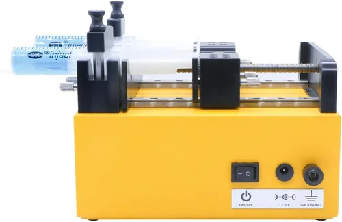Vista 4 de Bomba de jeringa inteligente no médica de la serie IPS, bomba de jeringa IPS-13RS, infusión y extracción, doble canal interdependiente con 5 modos