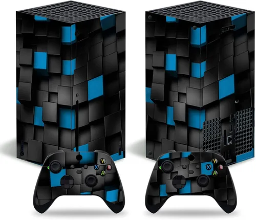 Vista 55 de Xbox Series S Stickers Full Body Vinyl Skin Decal Protective Cover for Microsoft Xbox Series S Console and Controllers (Series S A)
