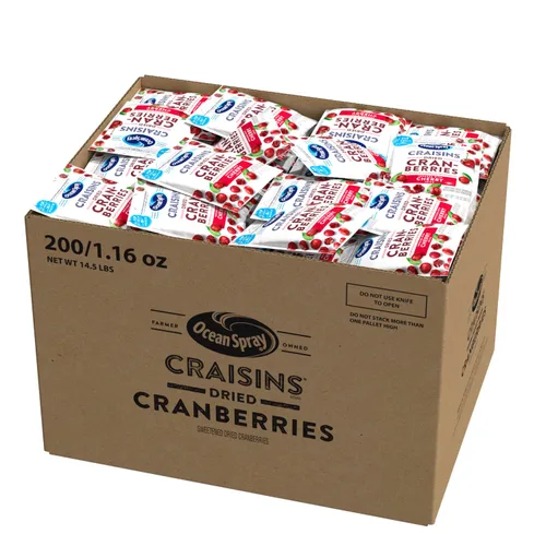 Vista 4 de Ocean Spray Craisins Arándanos secos, cereza, 1.16 onzas (paquete de 200)