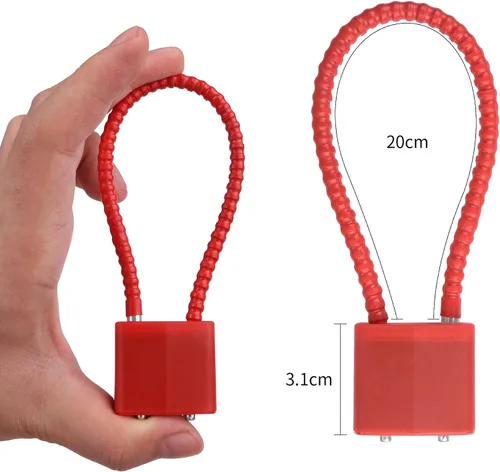 Vista 7 de YAODHADO - Cerraduras de equipaje con llaves, candados de equipaje pequeños para maleta de viaje, candado para cerradura de casillero, casillero