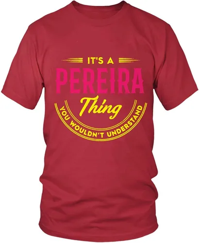 Vista 2 de Pereira - Camisa con nombre familiar pereira 1 Customizable S