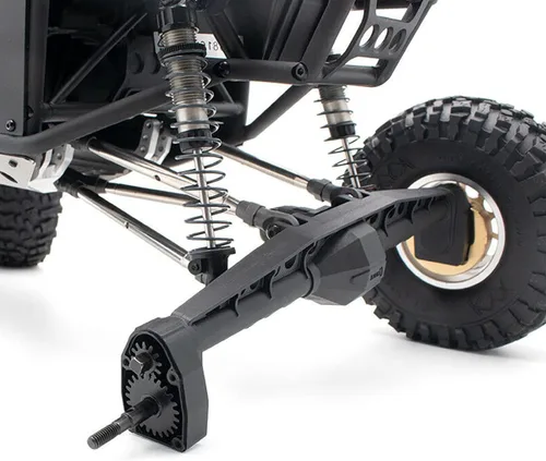 Vista 9 de LCX Carreras 1/10th RC Crawler Car Hardened Steel Portal Drive Gear Set 32P 23T/12T para Axial SCX10 III AXI03007 Capra UTB10,Actualizaciones Piezas