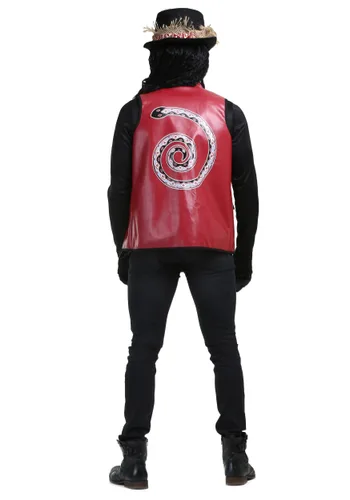 Vista 2 de Disfraz de Doctor Vudú para Hombre Talla Plus Multicolor