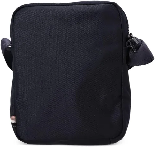Vista 2 de BOSS Bold Logo - Bolsa de nailon ajustable para reporteros, color azul marino profundo, Azul marino oscuro