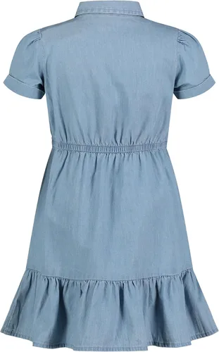 Vista 2 de Nautica Vestido Chambray de Manga Corta para Niña, Cambray de lavado ligero