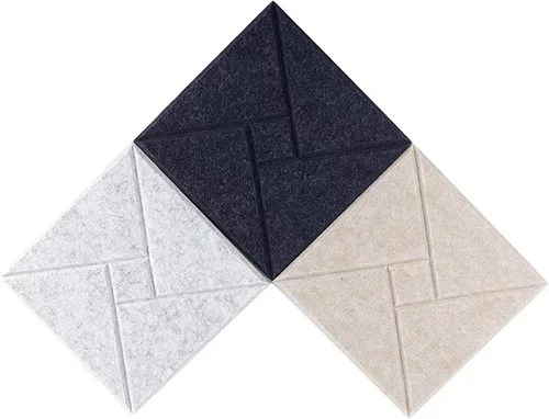 Vista 6 de Paquete de 12 paneles de espuma a prueba de sonido, panel de pared con cancelación de ruido, decorativo, para despegar y pegar, hogar, oficina Negro