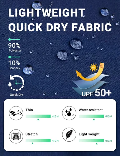 Vista 21 de BVVU Pantalones cargo capri de senderismo para mujer, ligeros, de secado rápido, pantalones deportivos impermeables para exteriores, pantalones