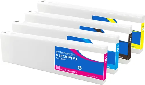 Vista 2 de YOUEXPERT SJIC30P SJIC30P (M) Cartucho de tinta remanufacturado TM-C7500 Cartucho de tinta compatible para impresoras COLORWORKS TM-C7500G y C7500GE