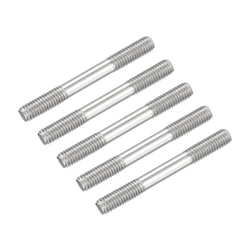 Vista 15 de METALLIXITY Pernos de doble extremo (rosca M4, longitud 20 mm) 5 piezas, pernos de varilla roscada de doble rosca de acero inoxidable 304