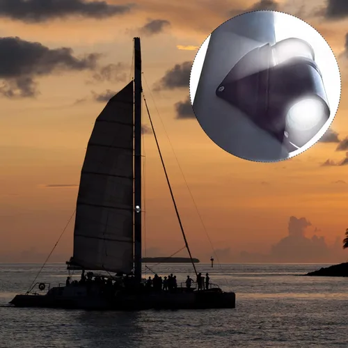 Vista 2 de Luz de mástil y cubierta LED para velero