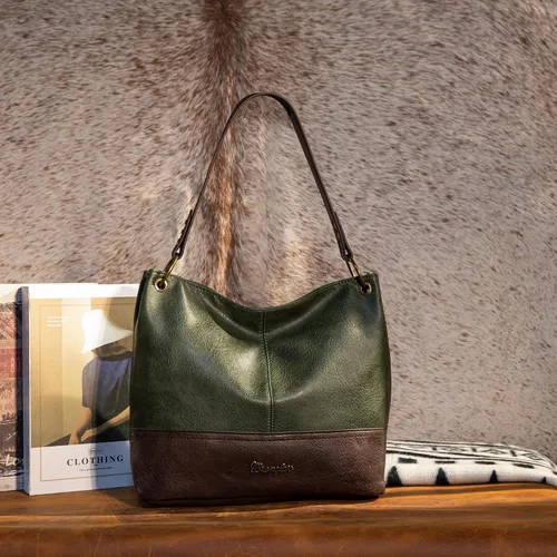 Vista 57 de Wrangler Hobo - Bolsas para mujer de cuero vegano con asa superior, bolsos de hombro y bolsos