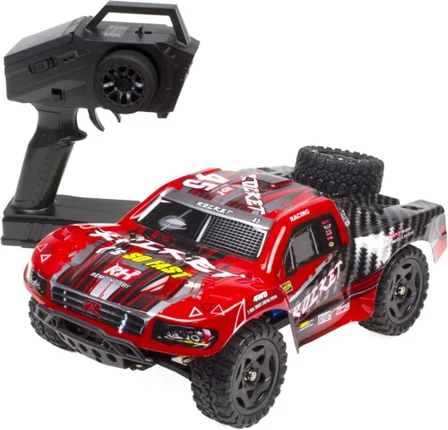 Vista 8 de Cheerwing 1:16 escala todo terreno RC coche, 40KM/H de alta velocidad 4WD control remoto Monster Truck, 4X4 Off-Road Truck
