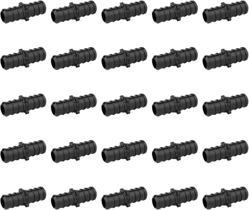 Vista 8 de 5 piezas EFIELD Pex Fittings Poly PPSU Barb Crimp 1" X 1" Acoplamiento recto