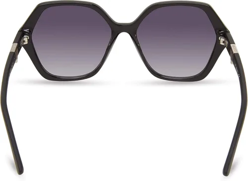 Vista 4 de GUESS Gafas de sol cuadradas geométricas de moda para mujer