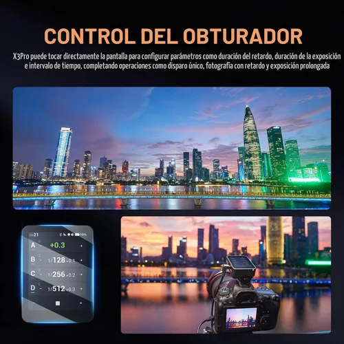 Vista 4 de Godox Disparador de flash X3 Pro C TTL para Canon (X3 actualizado 2026)