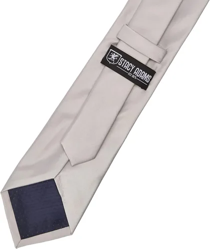Vista 6 de Stacy Adams Conjunto de corbata sólida de satén para hombre