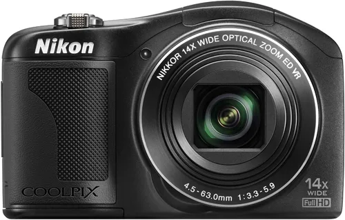 Vista 2 de Nikon COOLPIX L610 Cámara digital (rojo) (Modelo antiguo)
