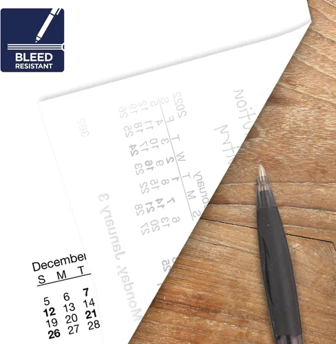 Vista 3 de AT-A-GLANCE- Recambio para calendario diario para 2022, 9 x 15 cm, estándar, Financiero, (S17050)