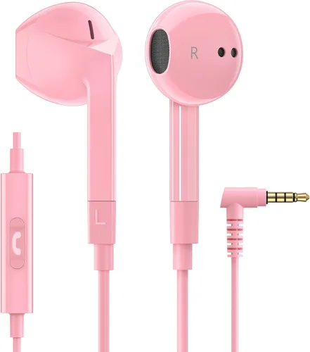 Vista 20 de LUDOS FEROX - Auriculares intraurales con cable, auriculares con micrófono, aislamiento de ruido con cable para auriculares Jack de 0.138 pulgadas
