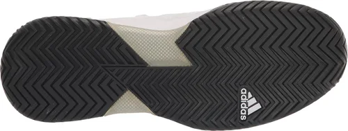 Vista 4 de adidas Adizero Ubersonic 4 - Tenis para hombre, Cloud WhiteCore BlackSilver Metall