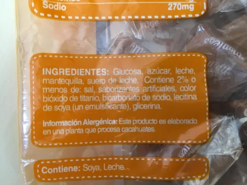 Vista 3 de Montes Caramelo suave de vainilla - Caramelos Suave de Leche Sabor a Vainilla 17 onzas