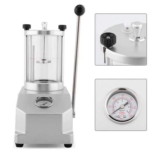 Vista 3 de Reloj impermeable probador herramienta, 10 bar 6 ATM 2 relojes caja resistencia presión prueba agua presión presión presión 0.3-6.0bar