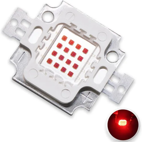 Vista 9 de 1 unids 10W chip LED de alta potencia azul súper brillante SMD COB componentes emisor COB componentes diodo reemplazo bombilla lámpara perlas