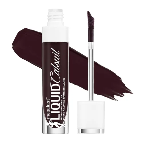 Vista 24 de wet n wild Mega Last Catsuit High-Shine Liquid Lipstick Red Bad Girl's Club