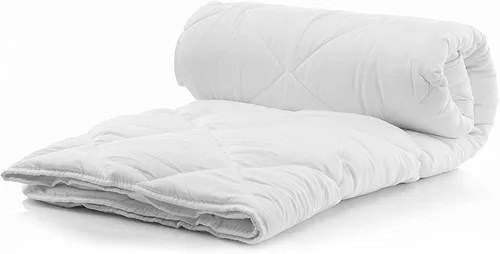 Vista 8 de Continental Bedding Edredón para niños pequeños, inserto de edredón de plumón 100% blanco, manta de dormir con funda de algodón, se adapta a una