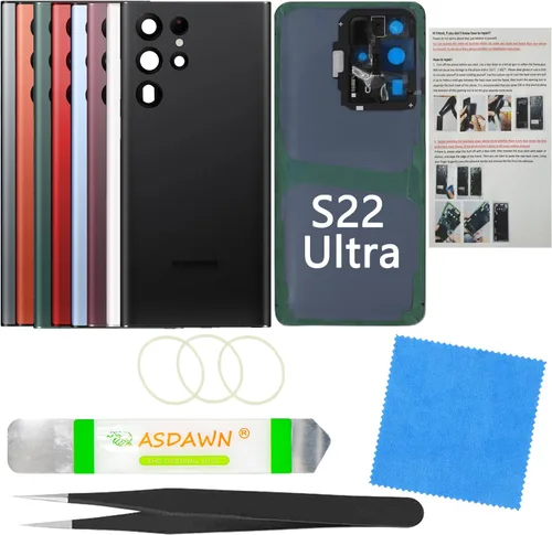 Vista 57 de Para Galaxy Note 8 SM-N950 All Carriers Reemplazo de cristal del panel Cinta preinstalada + lente de cámara preinstalada + kit de herramientas