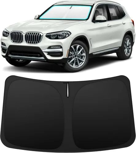 Vista 63 de INSAUTO Accesorios para parasol de parabrisas de ajuste personalizado para Acura RDX 2019-2026, parasol plegable para ventana delantera, reflector
