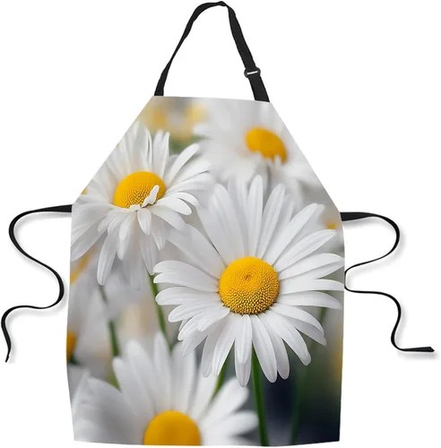 Vista 15 de Delantal de cocina vintage de béisbol con bandera estadounidense, delantal de chef casero, impermeable, para mujeres y hombres, 31 x 27 pulgadas