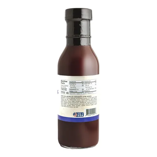 Vista 3 de Uncle Clarence - Salsa para barbacoa original hecha con arándanos, paquete de 2 salsas para barbacoa totalmente natural, salsa para sumergir