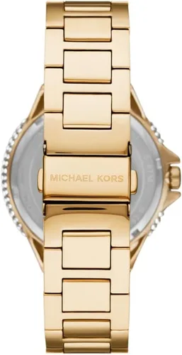 Vista 3 de Michael Kors Reloj Camille de gran tamaño para mujer, reloj cronógrafo de acero inoxidable para mujer