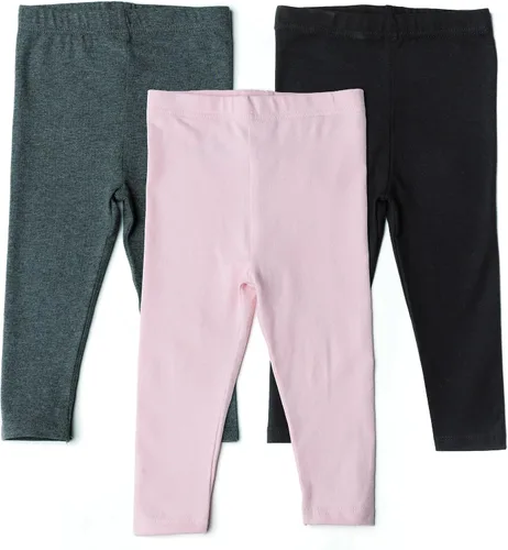 Vista 14 de Gerber Paquete de 3 leggings prémium para bebés y niñas pequeñas Guepardo