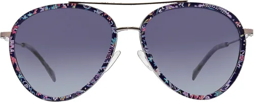 Vista 2 de Vera Bradley Gafas de sol Elise Aviator para mujer